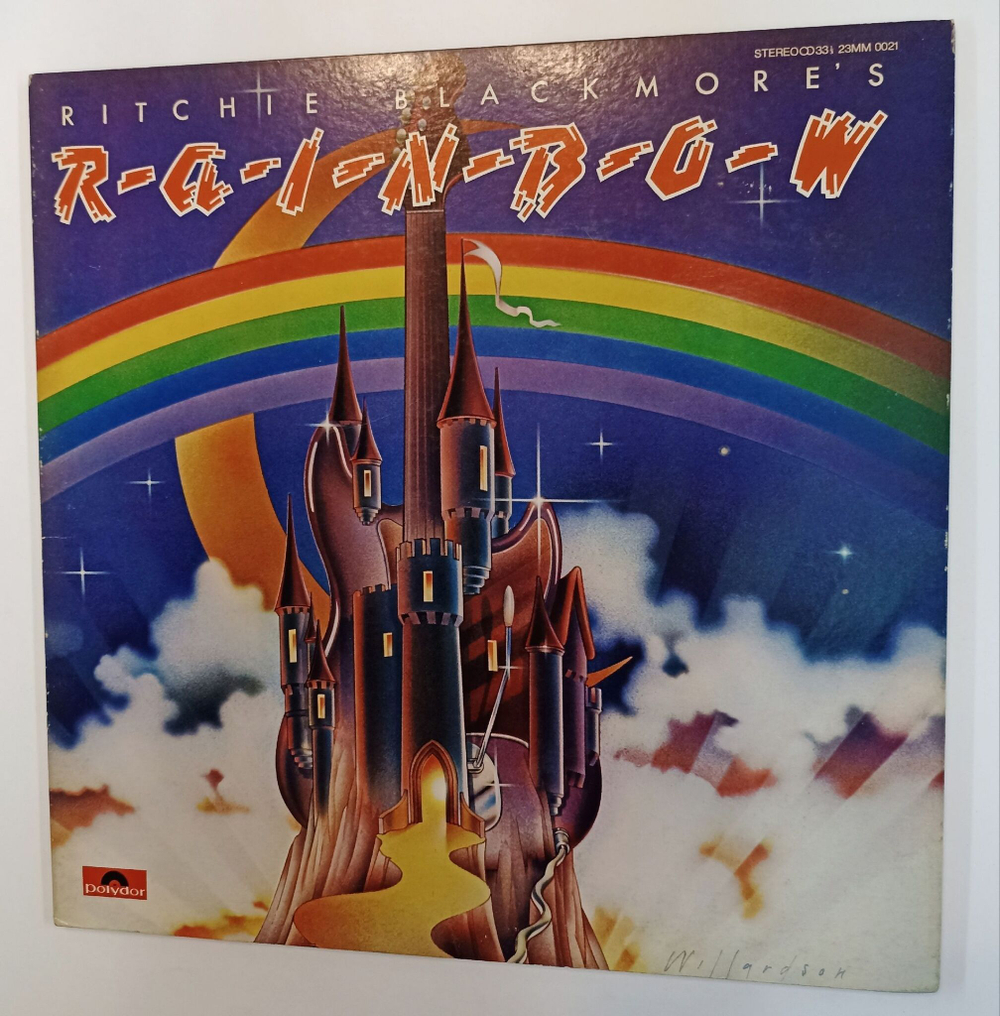Винтажная виниловая пластинка LP Rainbow Ritchie Blackmores Rainbow (Japan 1981) (No Obi)