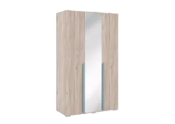 Шкаф трехдверный с зеркалом"Лайк"