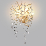 4969/3W HALL ODL24 633 античн.бронза/алюмин./хрусталь Бра G9 3*40W DELICA