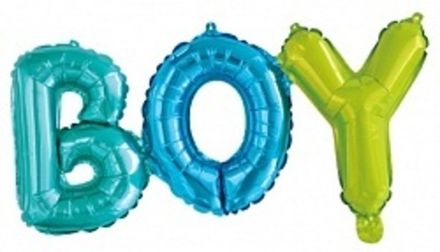 Фигура-слово "BOY" (воздух) 84 см