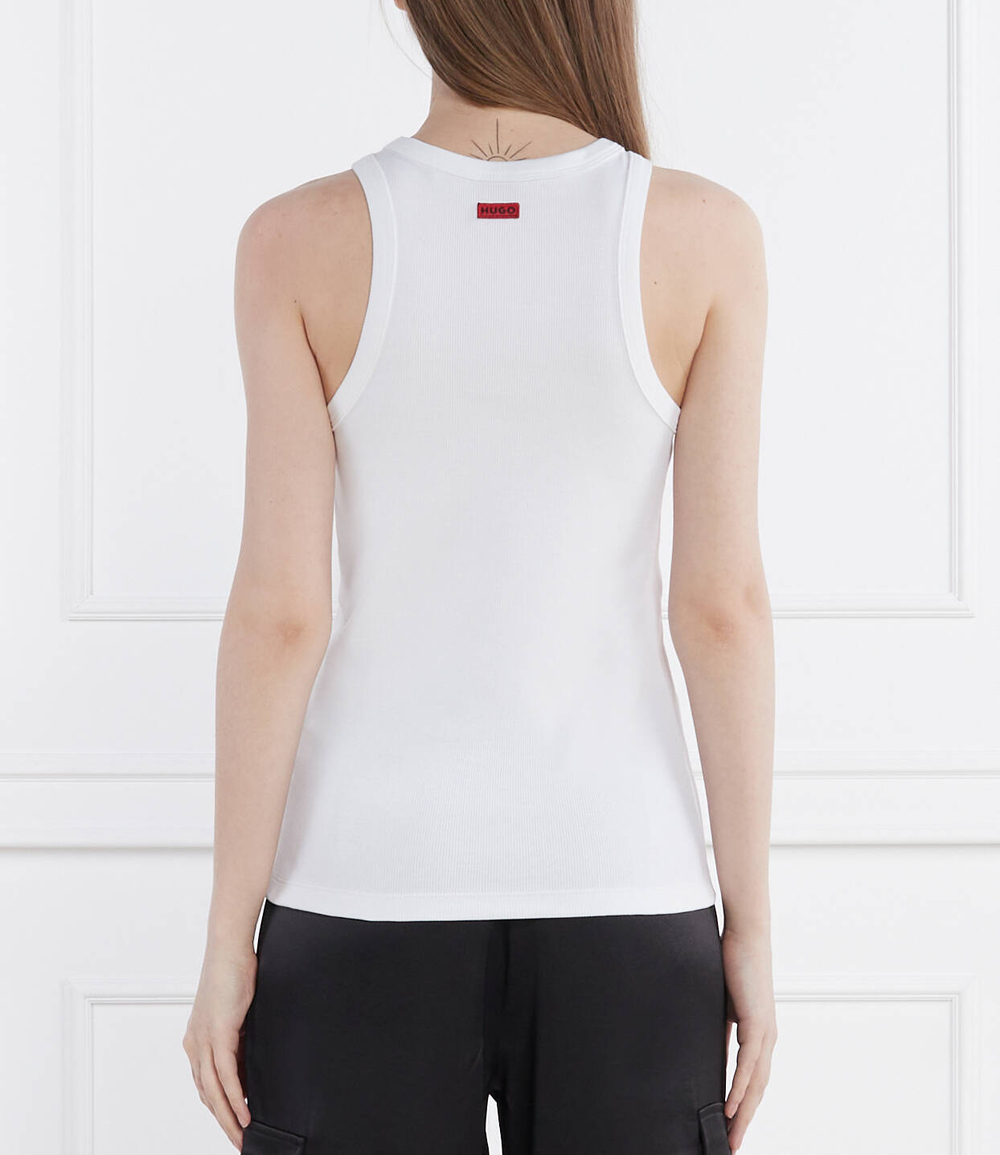 Топ Classic Tank_2 HUGO - белый(50508634)