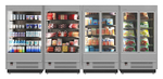 Горка холодильная Carboma FC20-07 VM 1,3-1 Light (фронт X0, распашные двери)