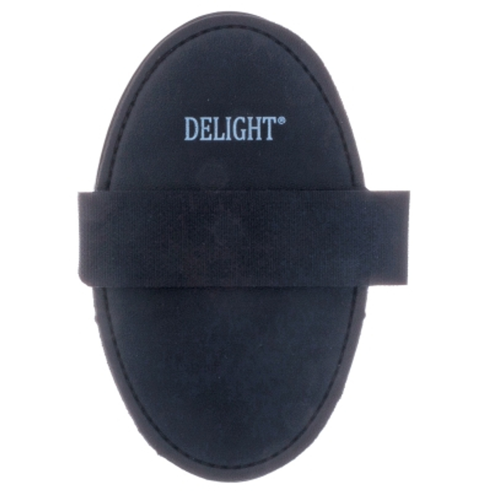 DELIGHT Щетка резиновая с металлическими зубьями, на руку