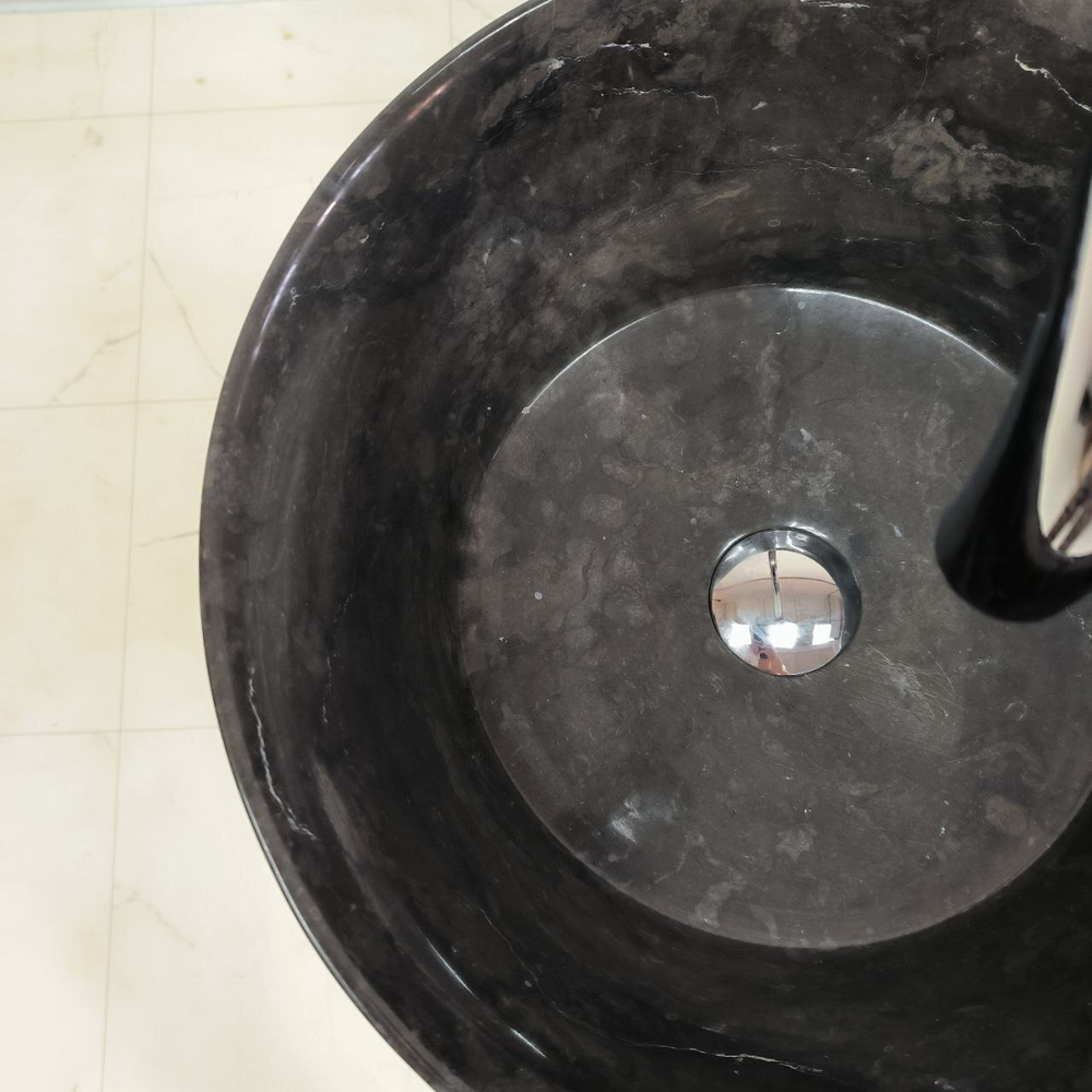Раковина напольная из мрамора Pedestal MN-391 40*40*90
