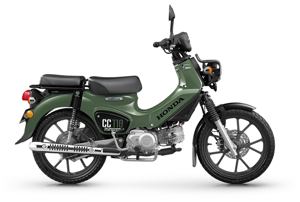 Скутеретта Honda СС110 зеленый