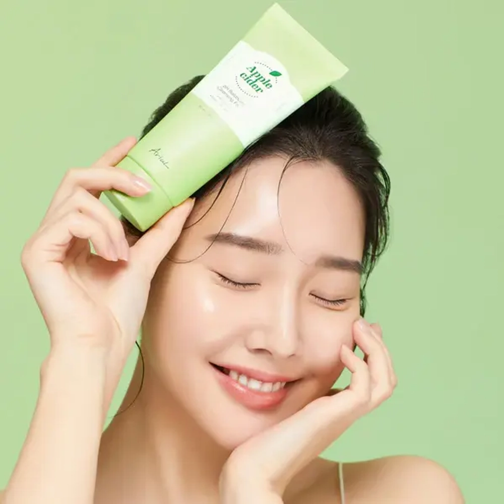 Ariul apple cider deep cleansing oil 200ml + cleansing foam 50ml
