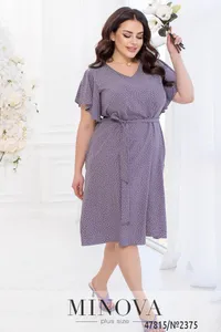Платье 2375-Сиреневый Minova