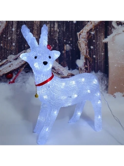 Новогодний олень светодиодный светящийся