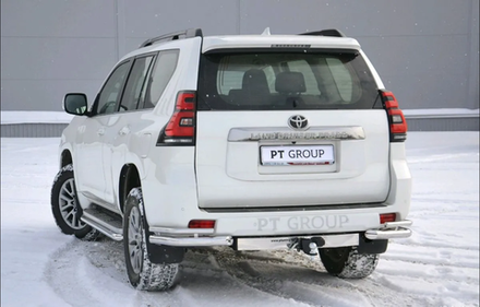 Установка фаркопа на Toyota Land Cruiser