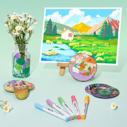 Arrtx акриловые маркеры, 90 шт, Palette paysage 90B