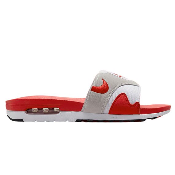 Nike Air Max 1 Slides 'Sport Red'