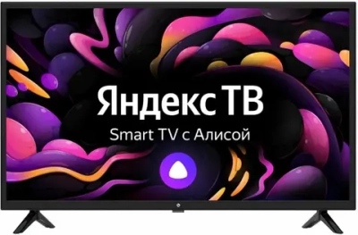 Телевизор Hi VHIX-24H152MSY, 60см, HD, LED, YaOS, черный