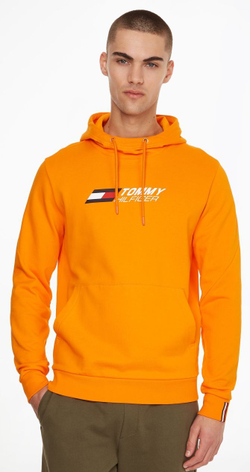 Куртка теннисная Tommy Hilfiger Essentials Hoody - hawaiian orange
