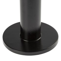 Опора металлическая ЭРА ОМ-0,6 для светильников НТУ черная h600мм | Садово-парковые светильники