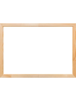 Деревянная рама 50x75 для картин на подрамнике сеч. 40x18