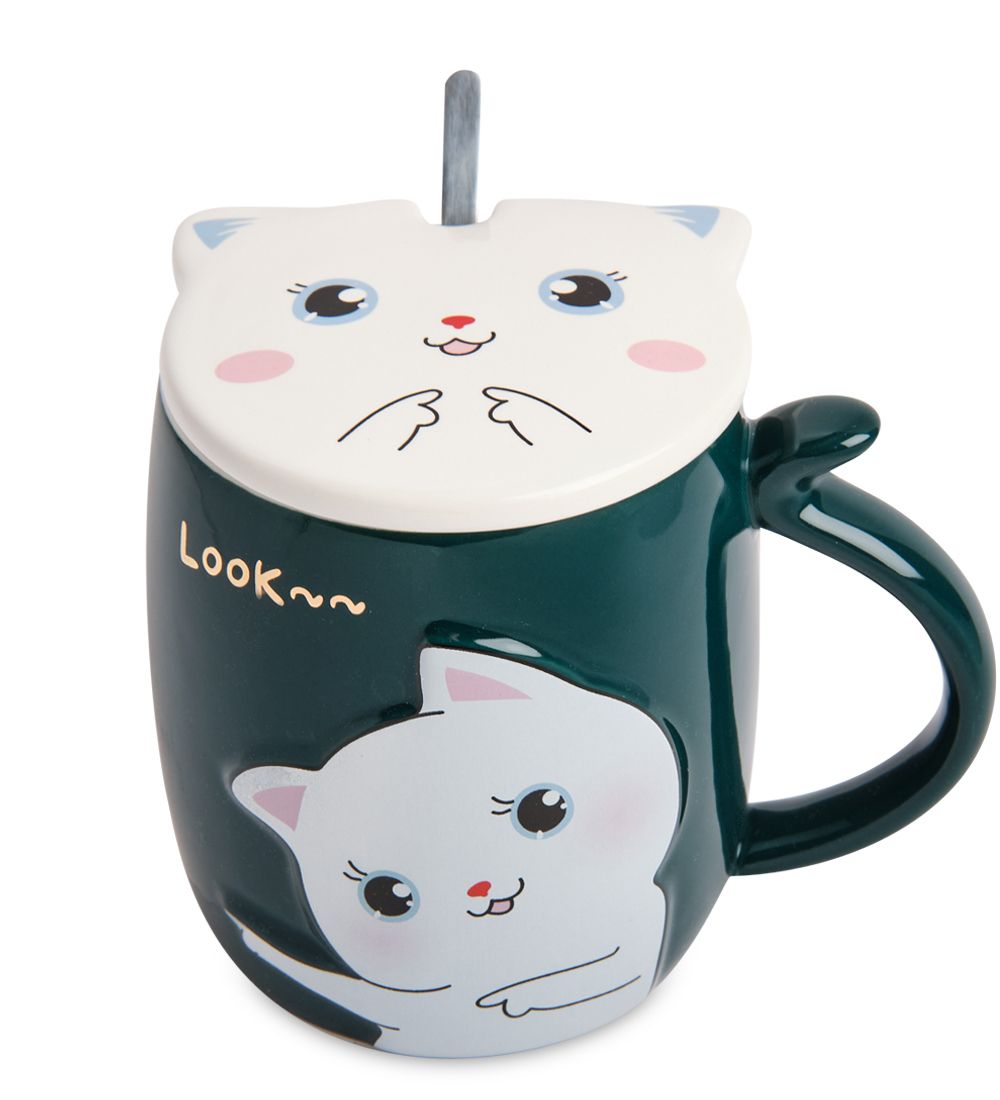 GAEM Art MUG-351/4 Кружка «Котик танцует. Будь как котик!»