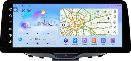 Магнитола для KIA Soul 3 2019+ - FarCar монитор 12.3" 2K QLED на Android 14, TS10, CarPlay, 4G SIM-слот