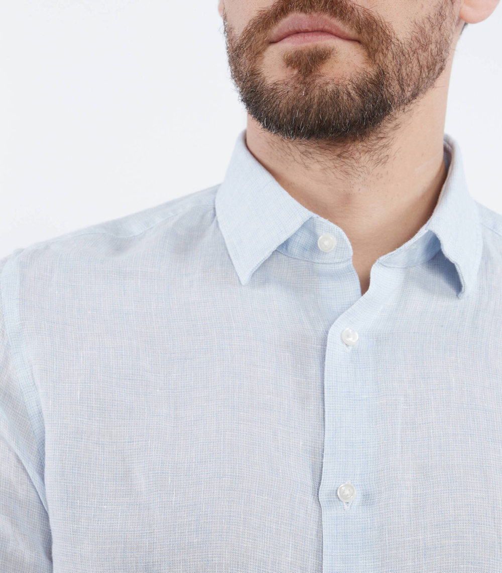 Льняная рубашка Joop! - голубой(30036134)