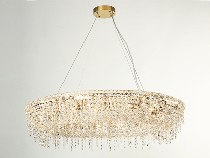 Подвесная люстра Newport DIANA 10910+6/S gold, М0067687