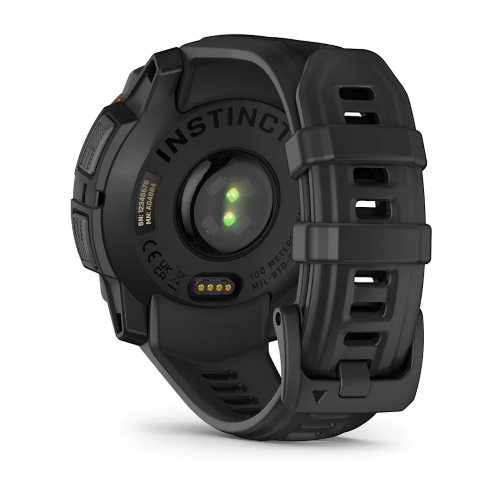 Смарт-часы INSTINCT 3, Solar, 50 mm, черно/угольный браслет, 010-02935-00