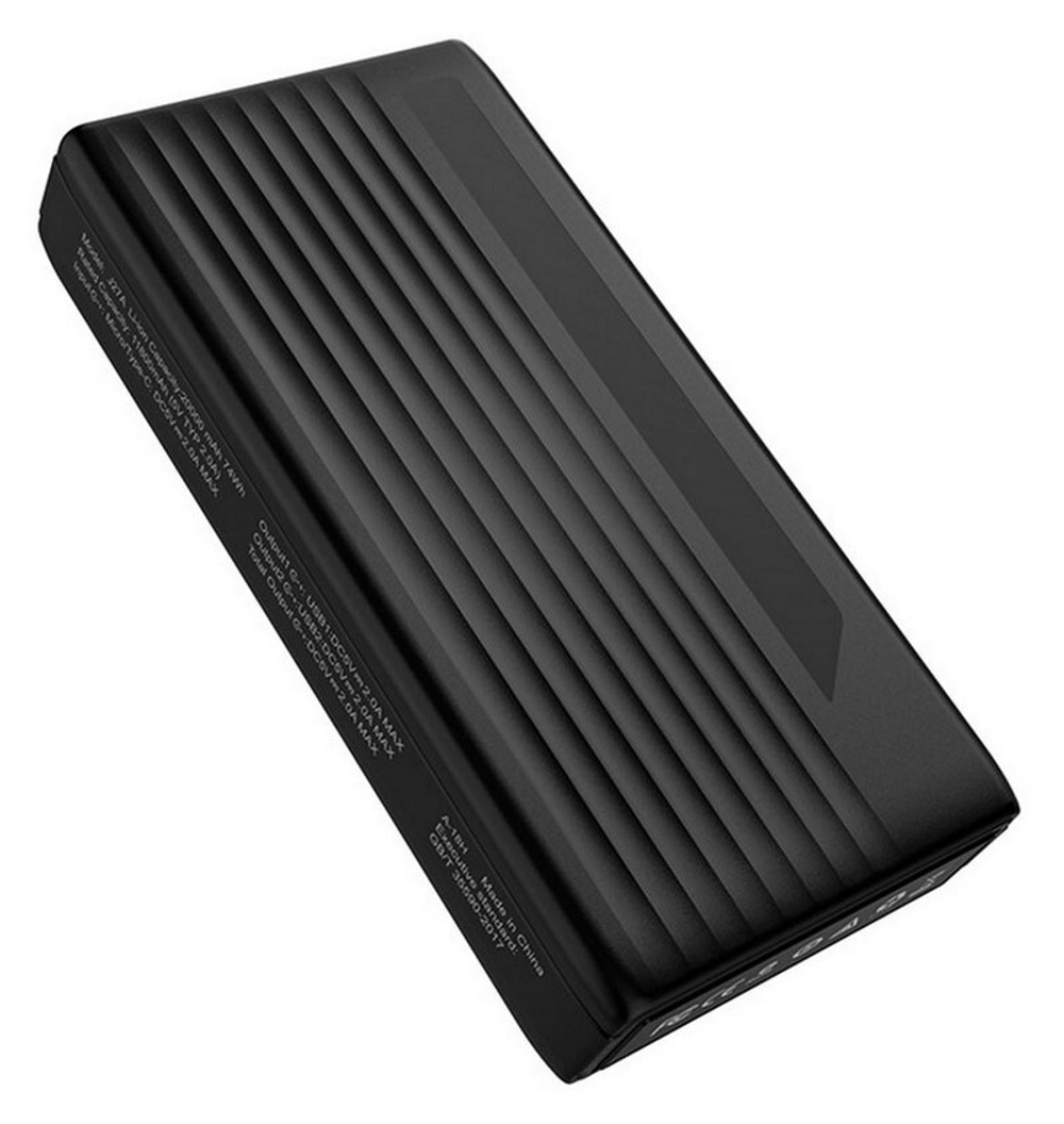 Портативный аккумулятор HOCO J27A 20000 mAh (черный)