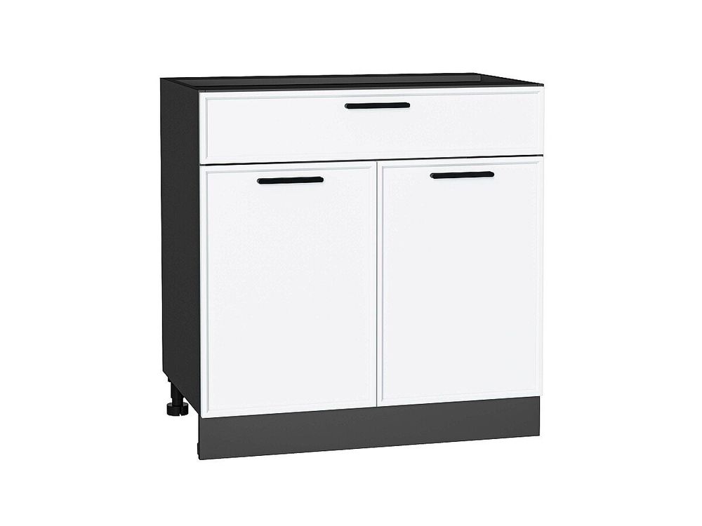 Шкаф нижний с 2-мя дверцами и ящиком Фрейм