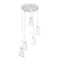 Подвесной светильник LED4U L7106-6 WТ