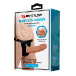 Мужской страпон на регулируемых трусиках Pretty Love Harness Briefs Houston BW-022073N