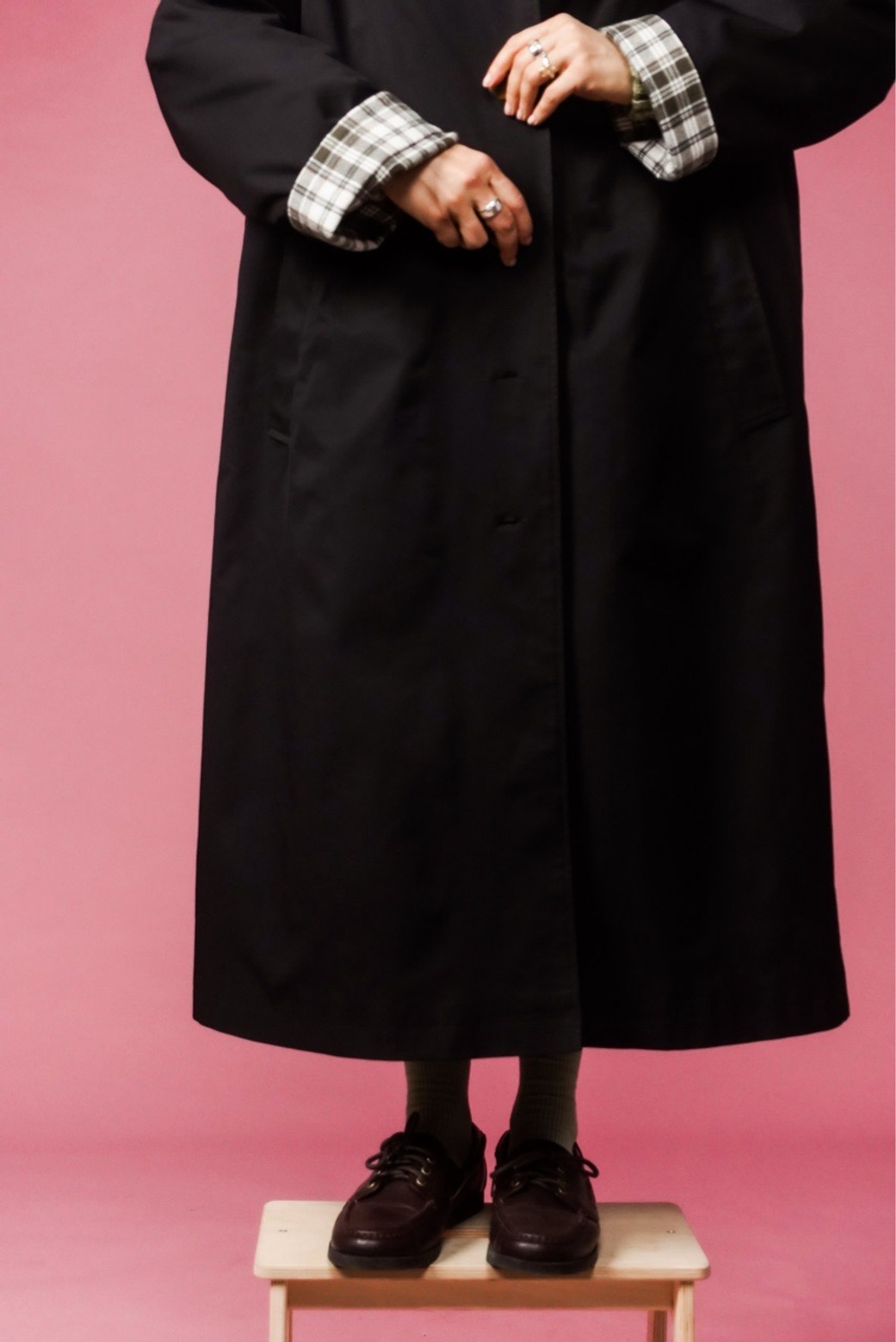 Плащ "Зое" Черный