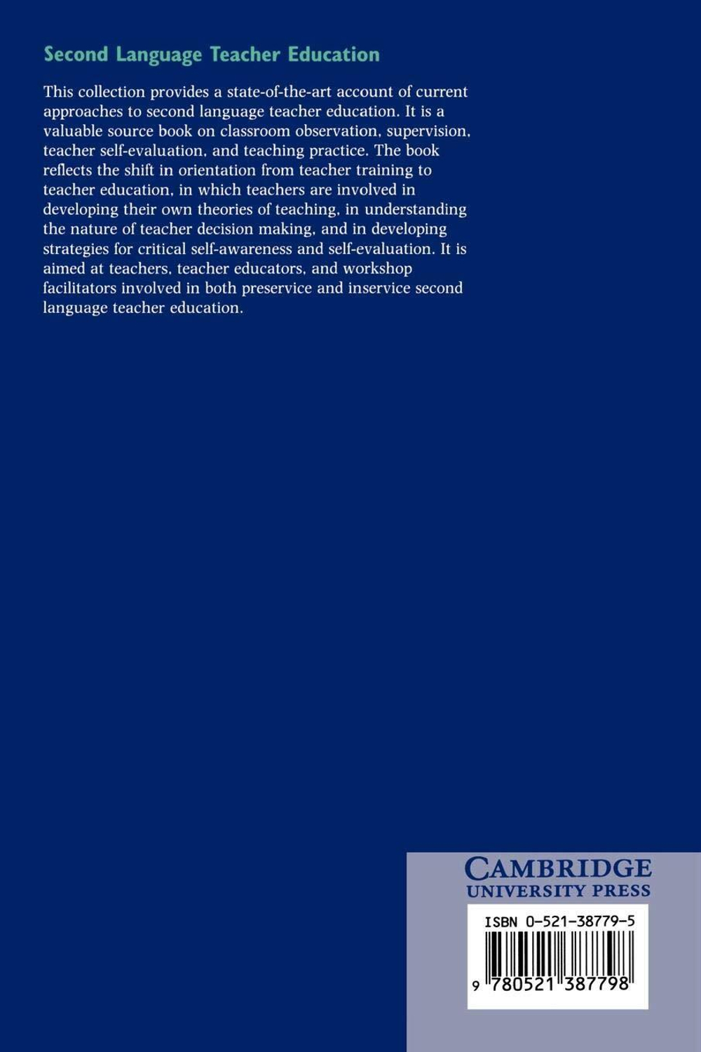 Second Language Teacher Education (Cambridge Language Teaching Library)