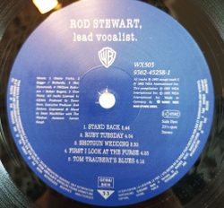 Винтажная виниловая пластинка Сбоник Rod Stewart Lead Vocalist (Germany 1993)