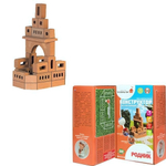 Конструктор 163эл. "Родник"из настоящих кирпичиков (Брикмастер)