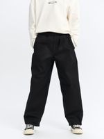 Брюки багги из денима "Уголь" 7+