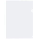 Папка-уголок А4 150мкм, пластик, прозрач. бесцветная (Стамм)