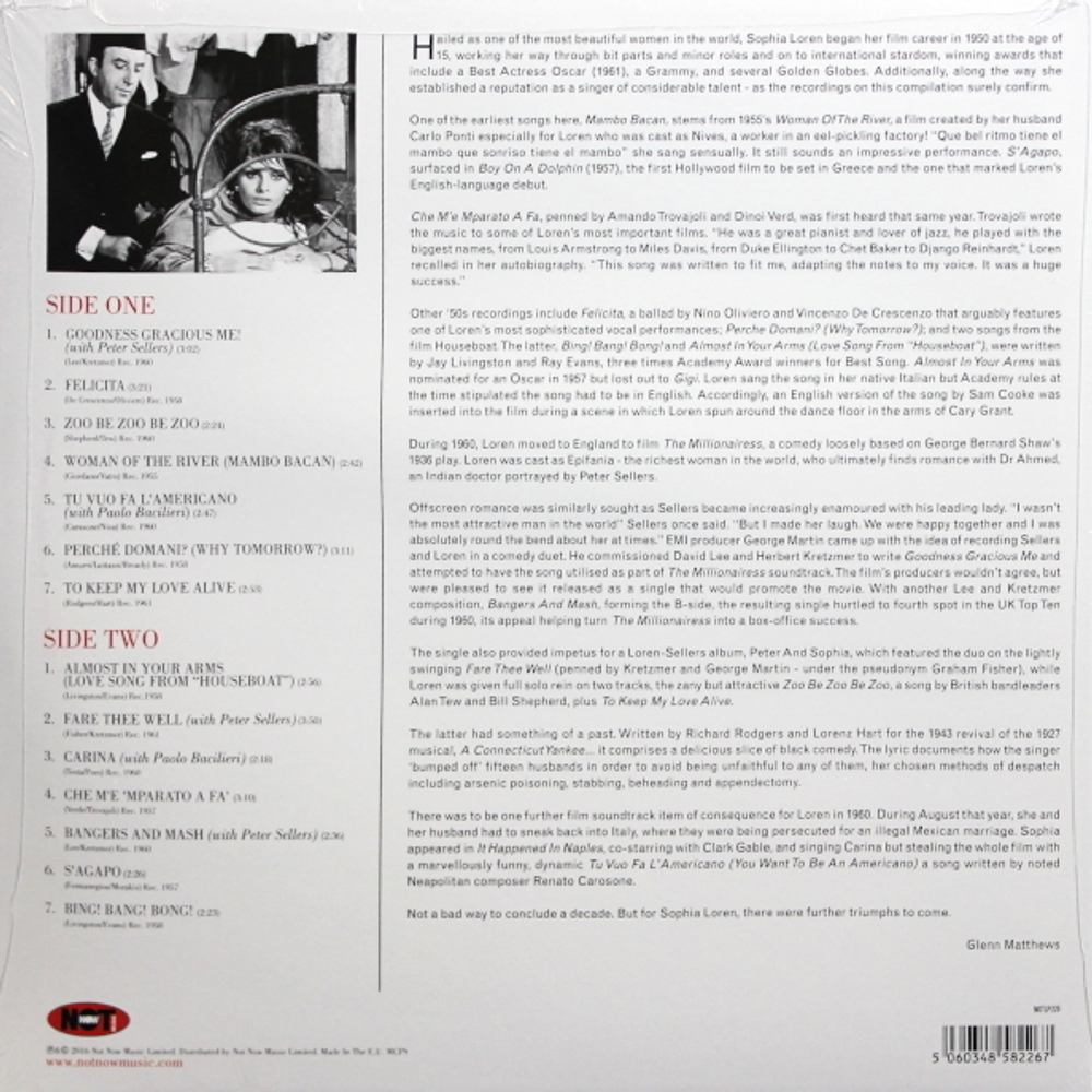 Sophia Loren / Goodness Gracious Me! (Coloured Vinyl)(LP)