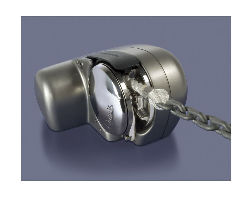 Лебедка якорная Quick Genius GP2 1500, 12В, цепь 8мм