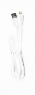 Кабель Borofone BX14 USB-Lightning 2.4А 2м PVC White