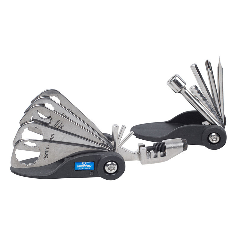 KING TONY (20A17MR) Набор инструментов для ремонта велосипедов, 17 предметов
