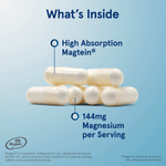 Jarrow Formulas, MagMind® для веганов, добавка для здоровья мозга, 90 растительных капсул (48 мг в 1 капсуле)