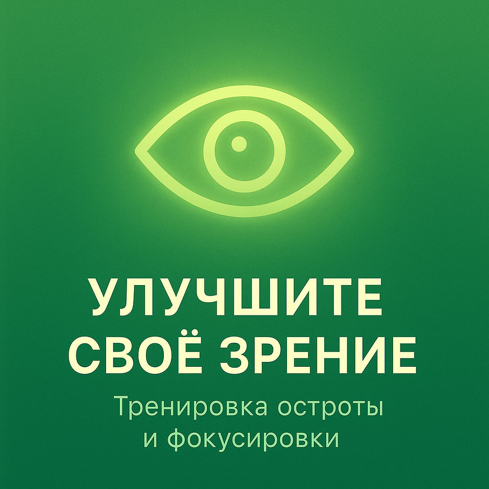 Улучшите свое зрение