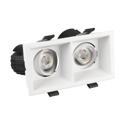 Светильник MS-FLOW-BUILT-S157x85-2x6W Day4000 (WH, 38 deg, 230V) (Arlight, IP20 Металл, 5 лет) 060938