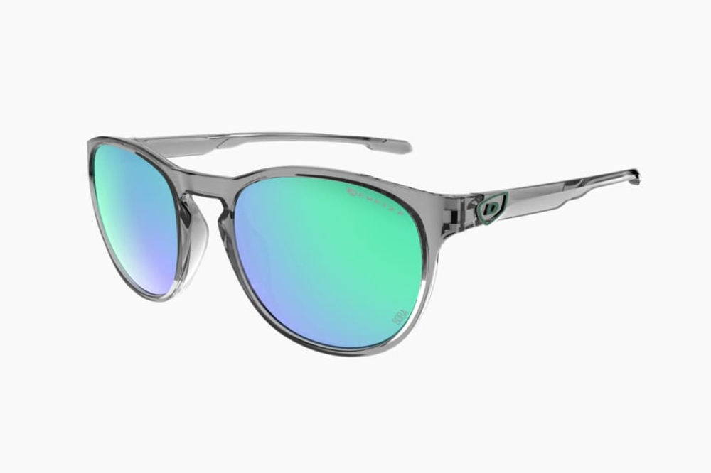 Спортивные очки Demetz Improve / Mat Black Purple Polarized With Green Revo Cat.3