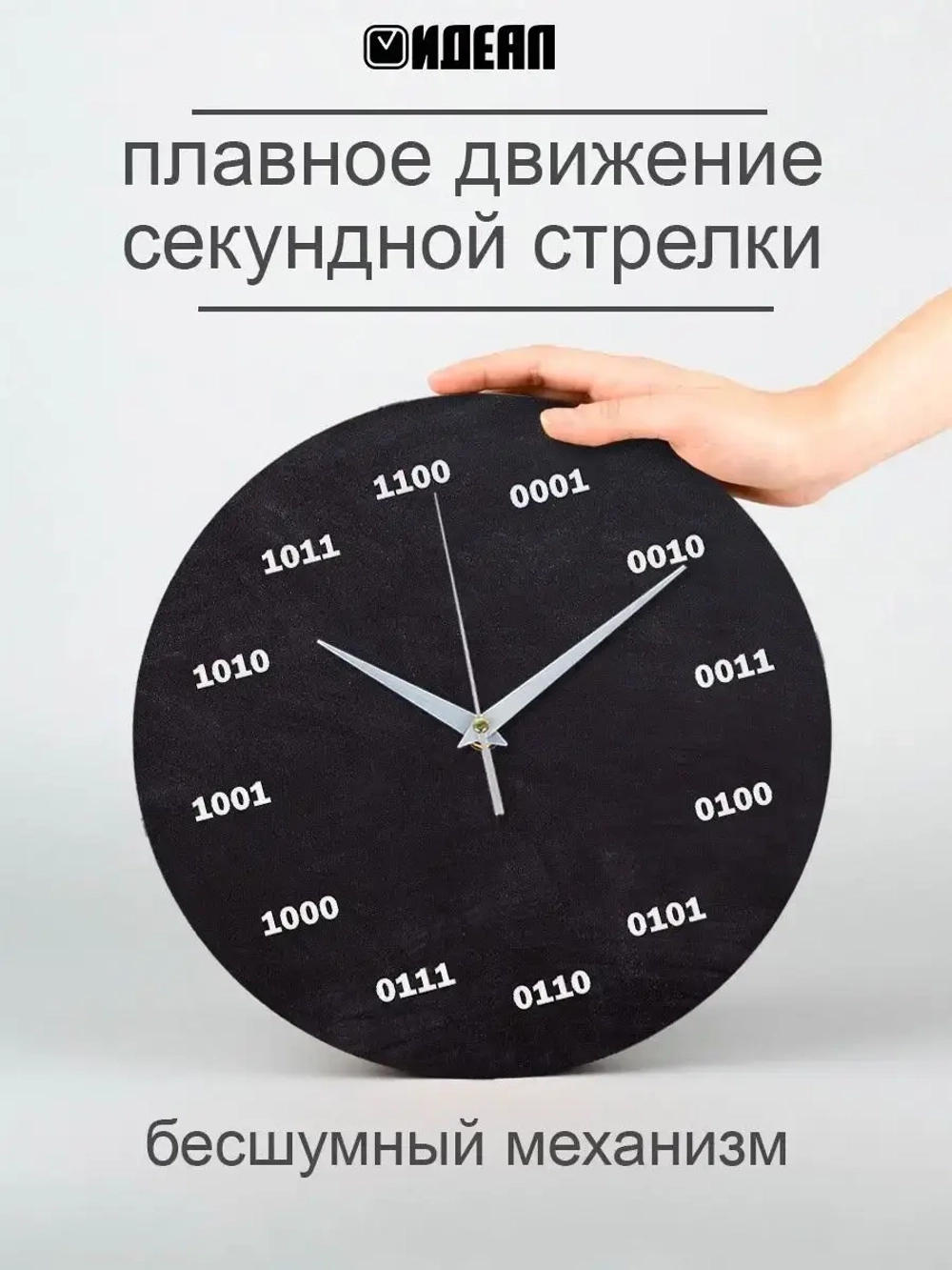 Часы настенные математические уравнения