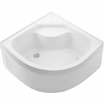 Душевая кабина Мономах XL Б/К 100x100x44 С МЗ 10000012112 стекло прозрачное с рисунком мозаика/профиль хром