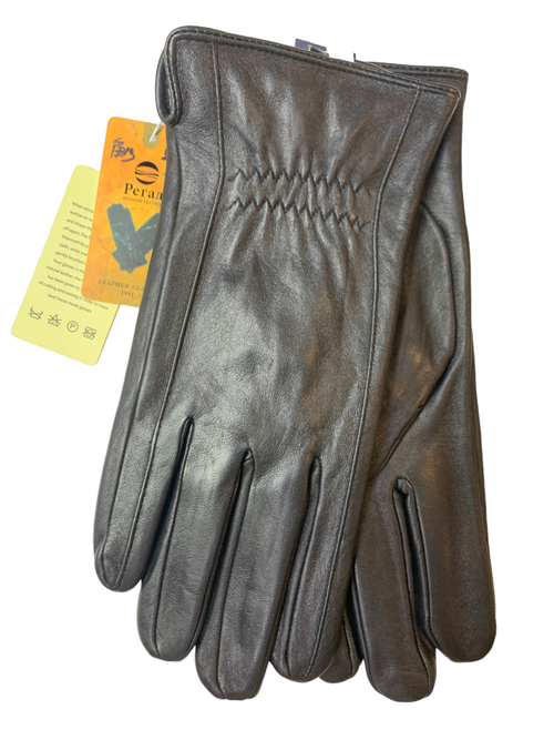 Регал.Кожа барана. Кожаные люкс качества.СЕНСОРНЫЕ. Подклад трикотаж-шерсть.Перчатки.Мужские.10 шт в упаковке.