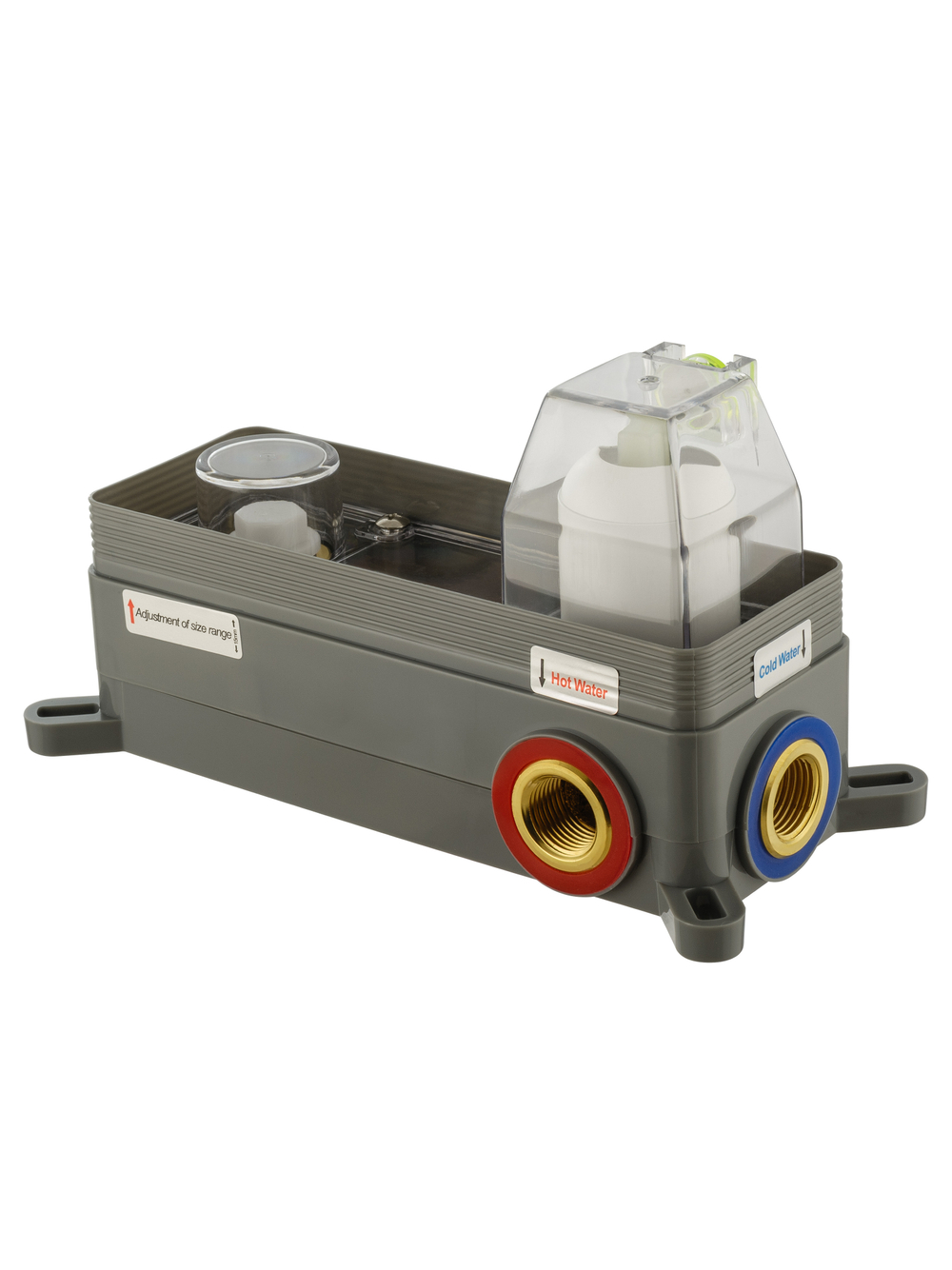 Смеситель для раковины встраиваемый WONZON & WOGHAND STICK, Белый матовый (WW-88869017-MW)