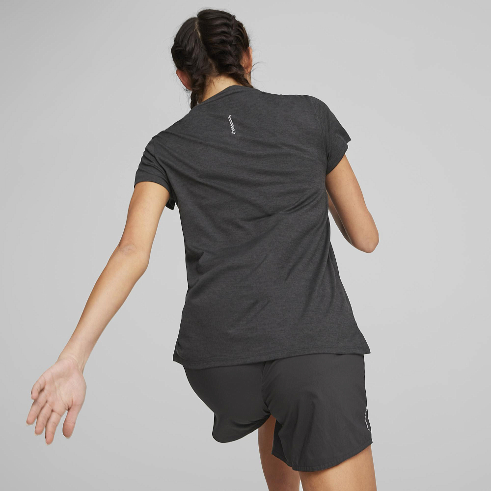 Женская футболка PUMA RUN FAVORITE HEATHER TEE W
