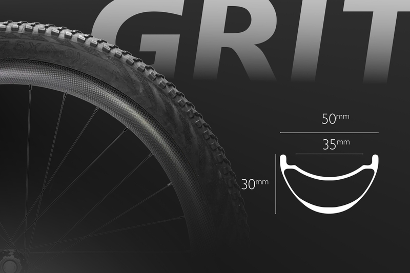 Карбоновые колеса 27.5" (650B) Borant Grit 30 SW XDR TLR CL