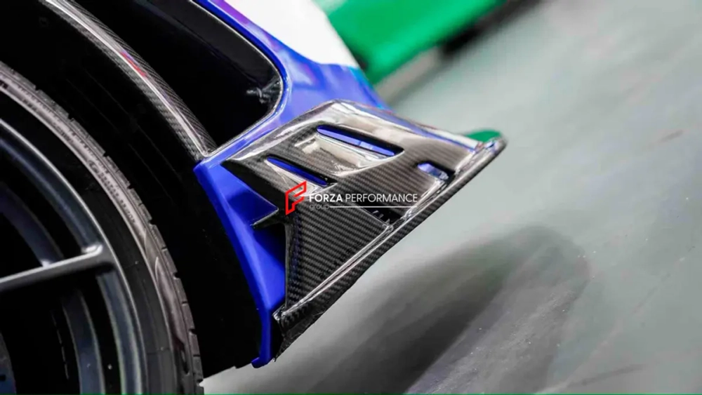 Карбоновая губа переднего бампера для McLaren 720S 2017-2023 МакЛарен тюнинг