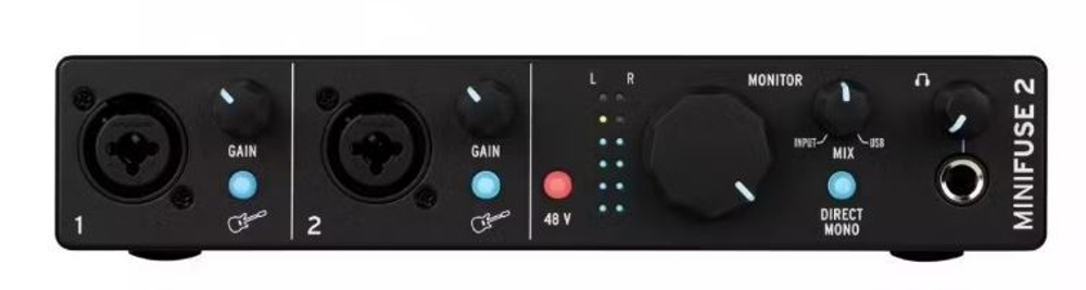 Аудиоинтерфейс  Arturia MiniFuse 2 Black
